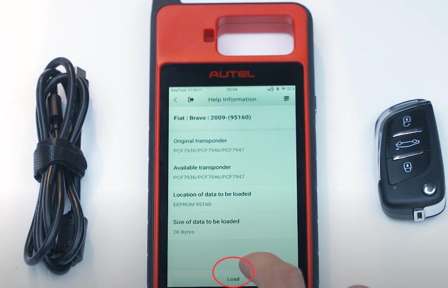 Autel Km100 Immo Data Processing 5
