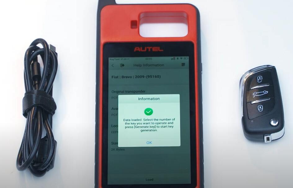 Autel Km100 Immo Data Processing 7