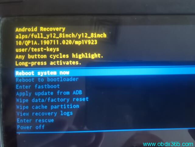 Reset Launch X431 Immo Elite 3