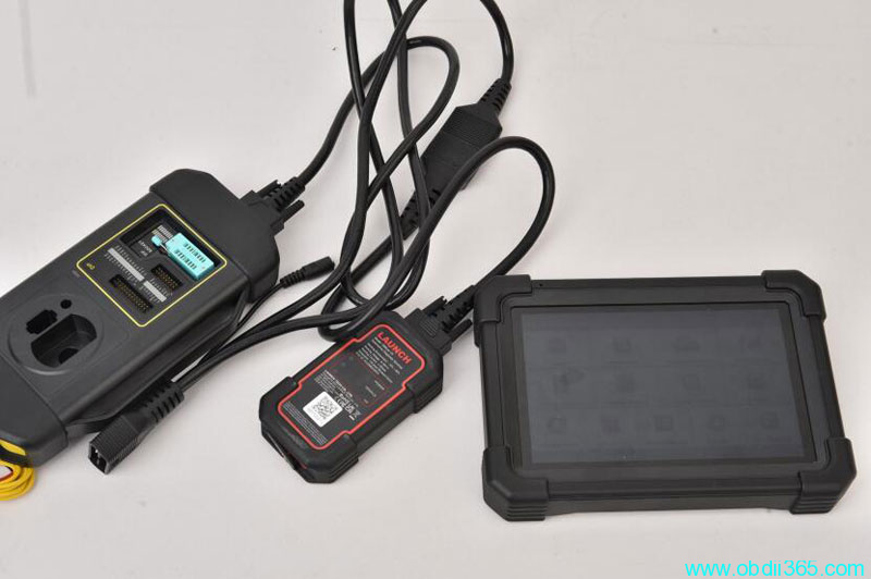 Connect Dbscar With Launch X431 Immo Plus 3