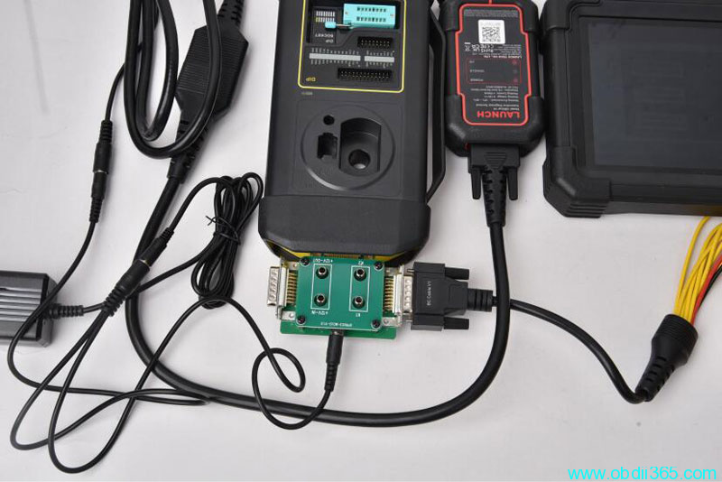 Connect Dbscar With Launch X431 Immo Plus 5