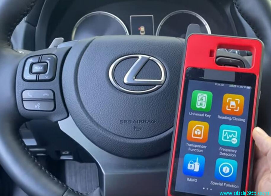2023 Lexus IS300 All Keys Lost With Autel KM100 1