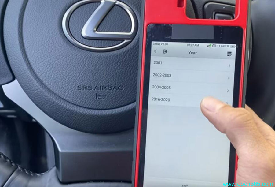 2023 Lexus IS300 All Keys Lost With Autel KM100 3