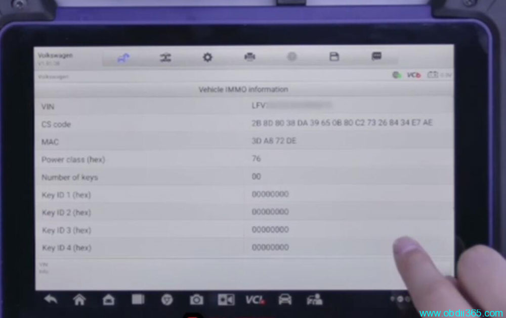 Autel Im608 Read Mqb48 Immo With Apb130 19