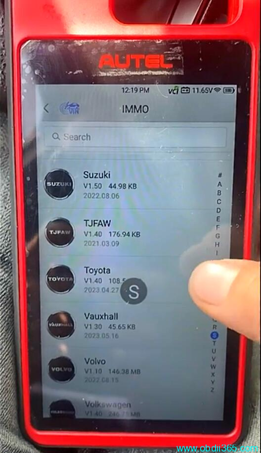 Autel Km100 Toyota Rav4 2019 Blade Key Akl 2