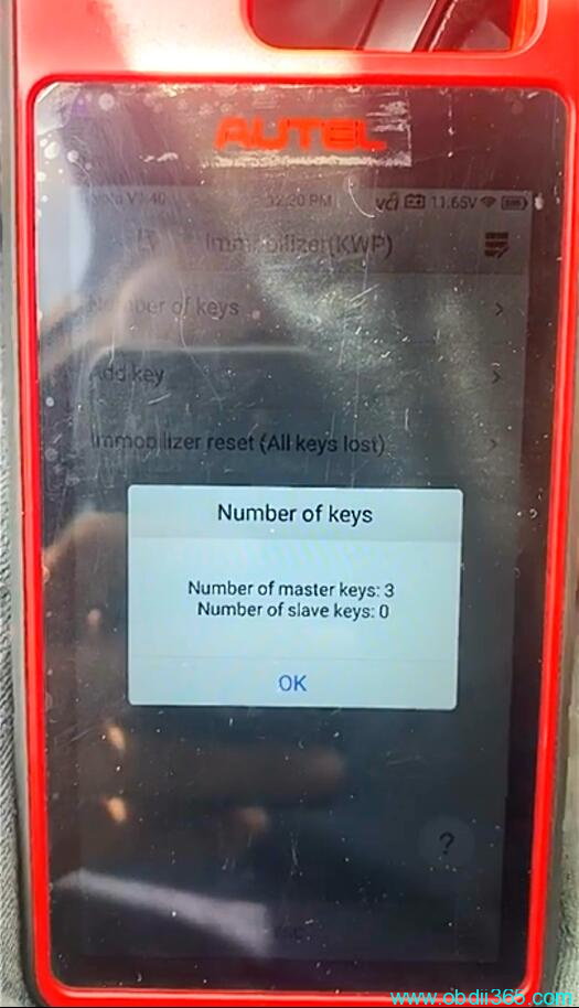 Autel Km100 Toyota Rav4 2019 Blade Key Akl 8