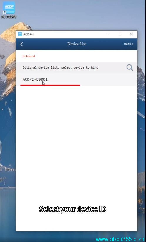 Connect Yanhua Acdp 2 23