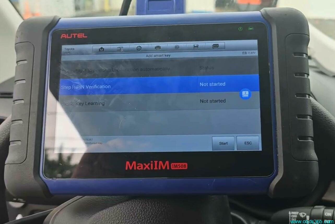 Autel Im508 2023 Toyota Sienna 10