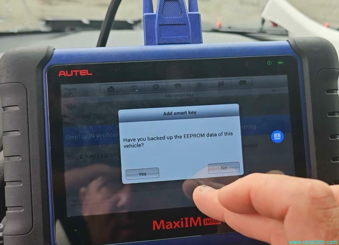 Autel Im508 2023 Toyota Sienna 12