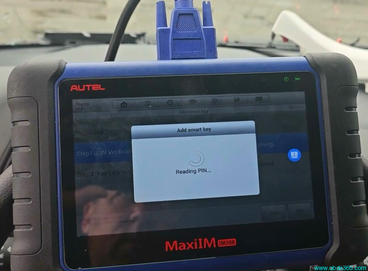 Autel Im508 2023 Toyota Sienna 14