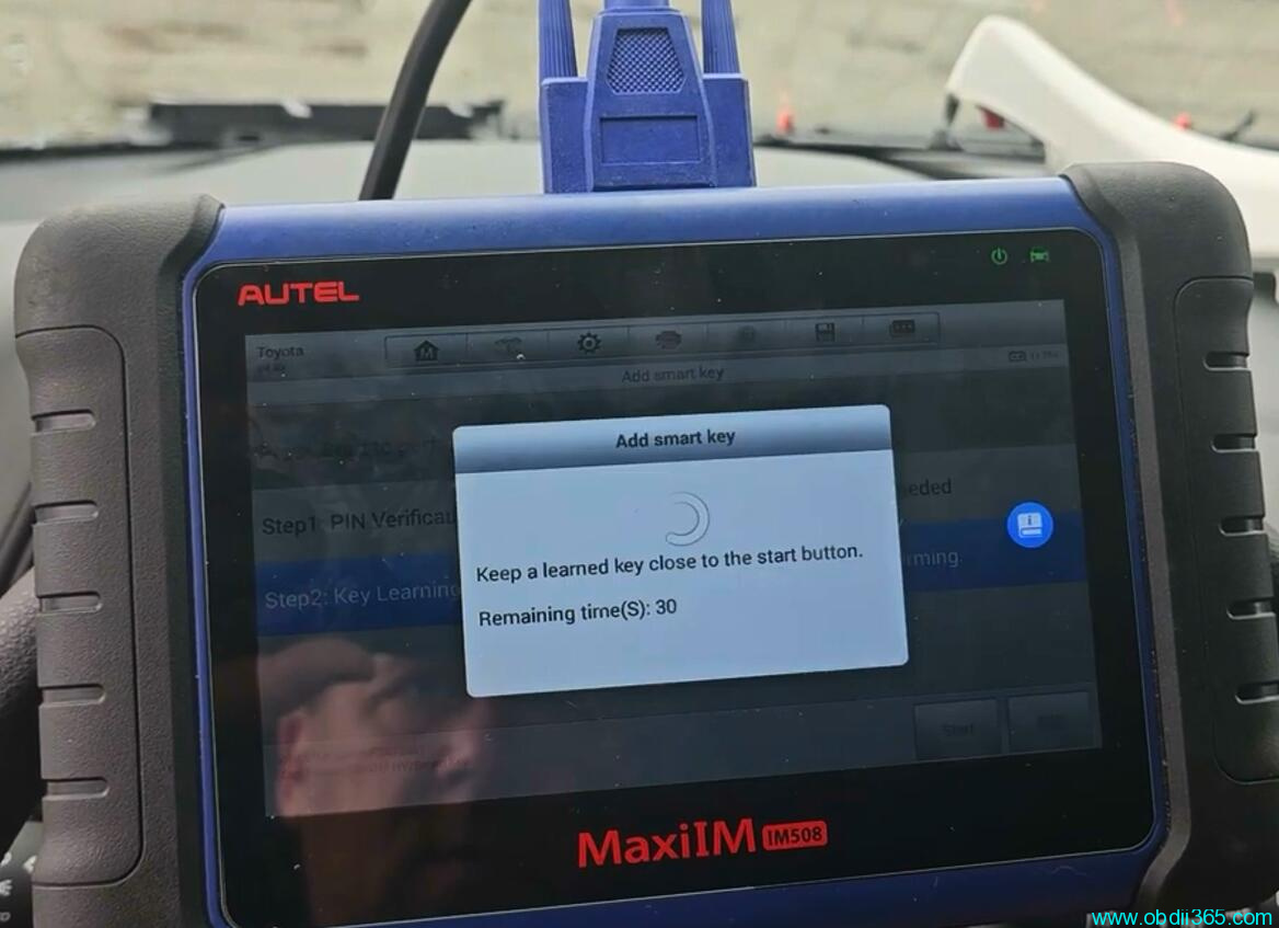 Autel Im508 2023 Toyota Sienna 15