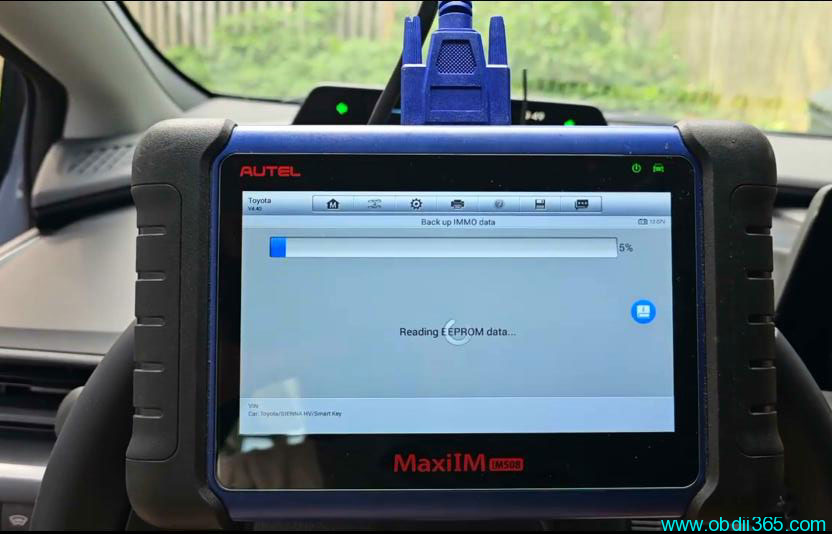 Autel Im508 Add Toyota Prius 2023 Key 9