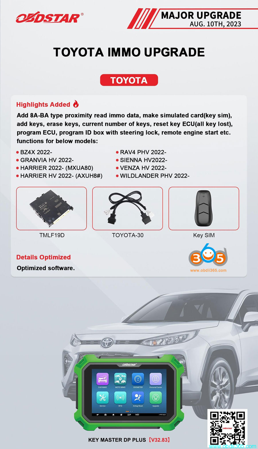 Obdstar 8a Ba Update