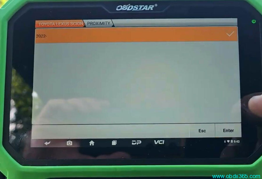 Obdstar X300dp Plus Toyota 30 Pin Cable 5