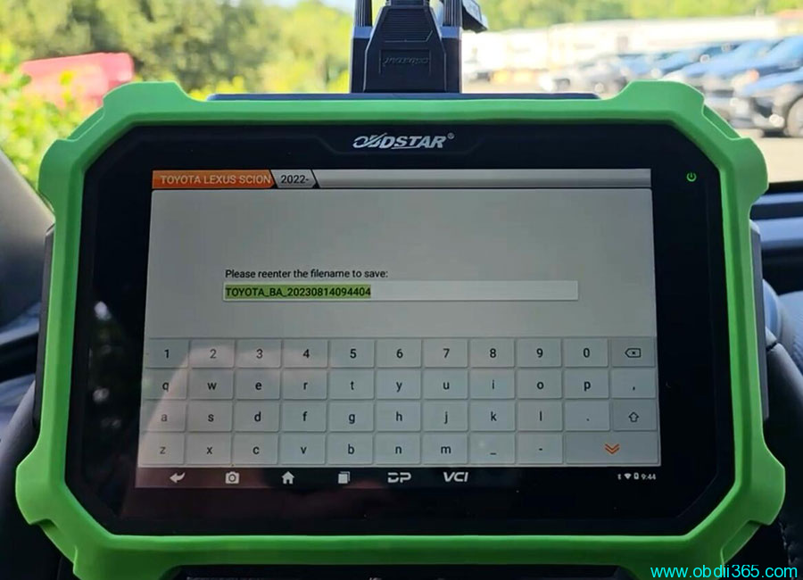 Obdstar X300dp Plus Toyota 30 Pin Cable 9