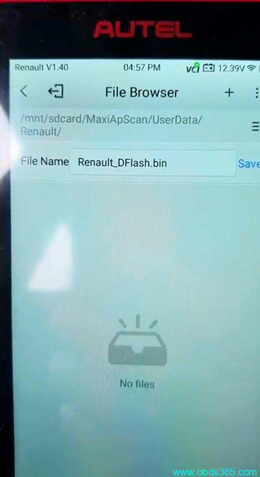 Autel Km100 Renault Kadjar 2018 Key 11