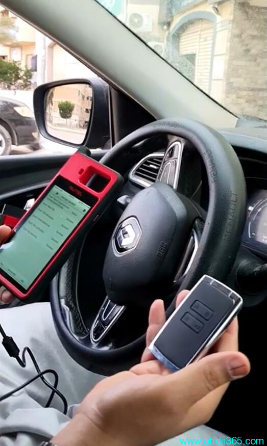 Autel Km100 Renault Kadjar 2018 Key 16