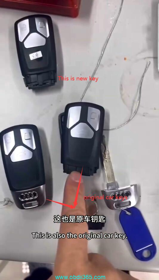 MLB Tool Program Audi Q7 Key 1