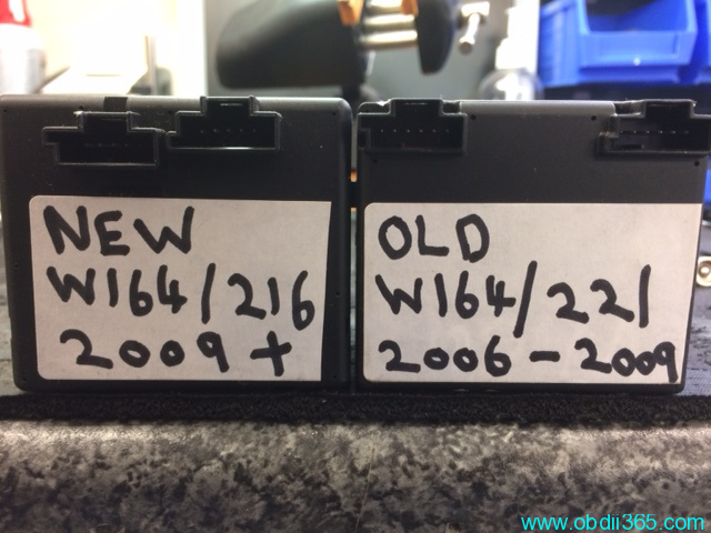 W164 OLD And NEW EZS