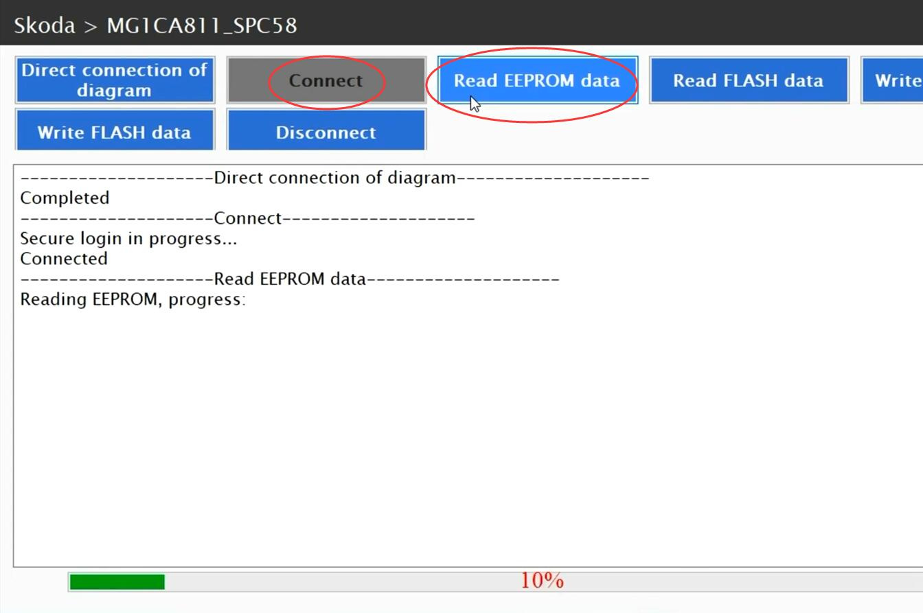 Launch X Prog3 Clone Mg1ca811 Ecu 4