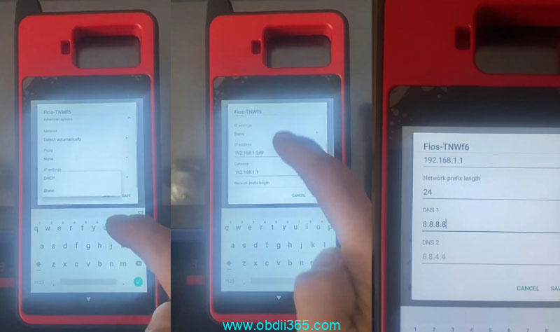 Autel KM100 Network Unavailable Error Code 10008 4