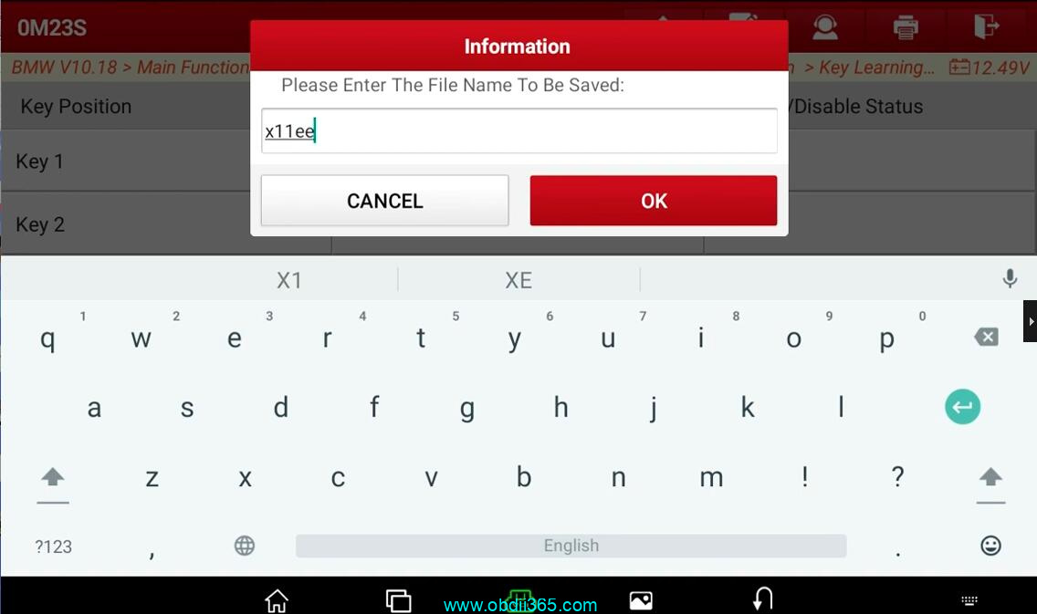 Launch X431 IMMO Plus BMW CAS3 Key 23