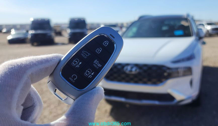 Autel Im608 Hyundai Sante Fe 2023 All Keys Lost