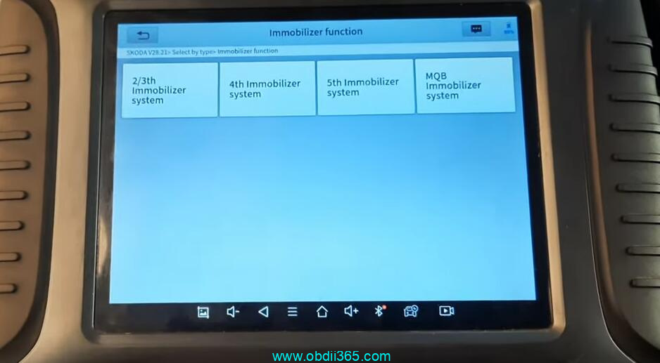 Xtool X100 Pad3 Add Key Skoda Fabia 2019 Mqb 2