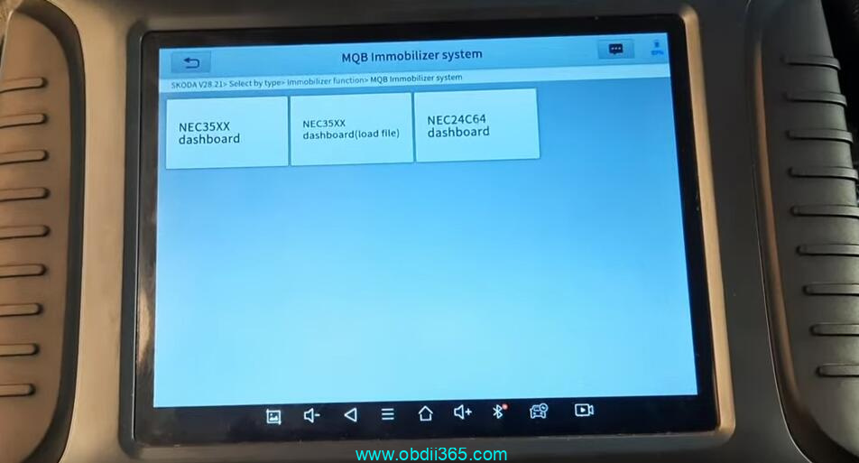 Xtool X100 Pad3 Add Key Skoda Fabia 2019 Mqb 3