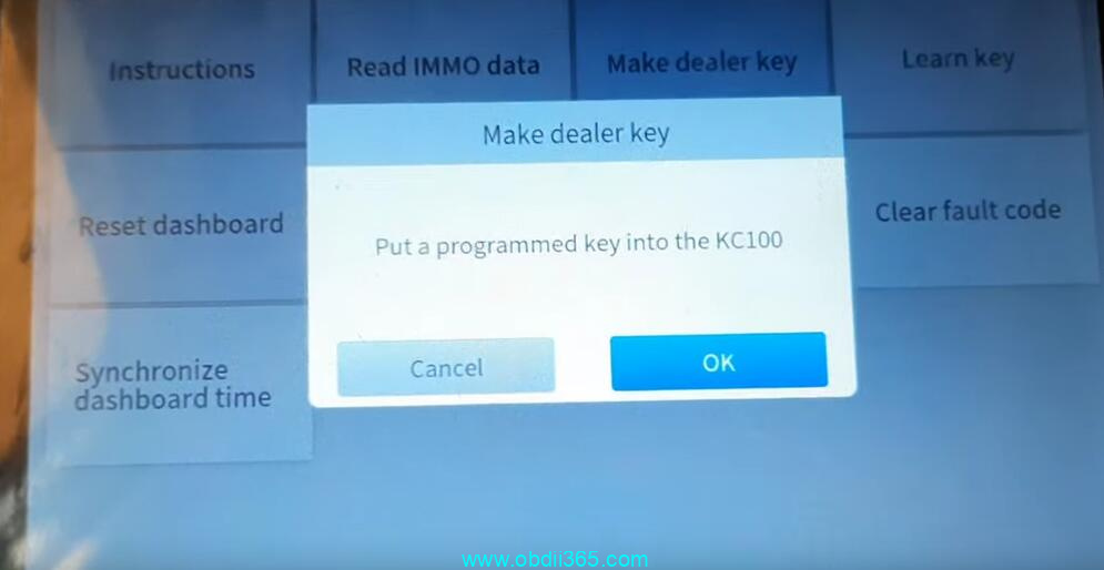 Xtool X100 Pad3 Add Key Skoda Fabia 2019 Mqb 8