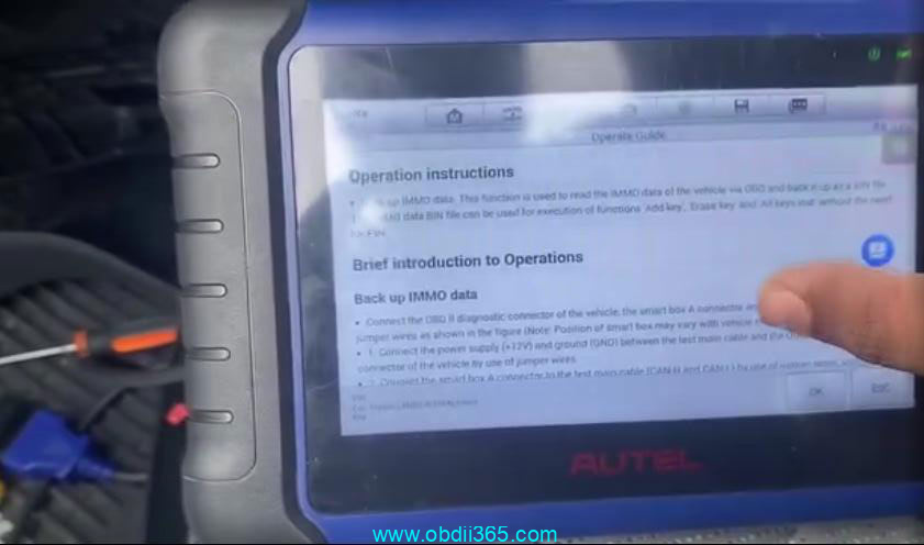 Autel Im508 Add Toyota Sequoia 2023 Smart Key 4