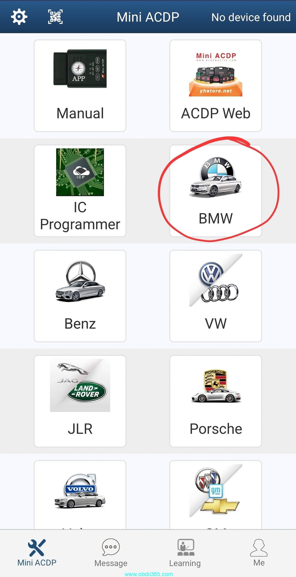 Yanhua Mini Acdp Bmw Msd81 Isn 1