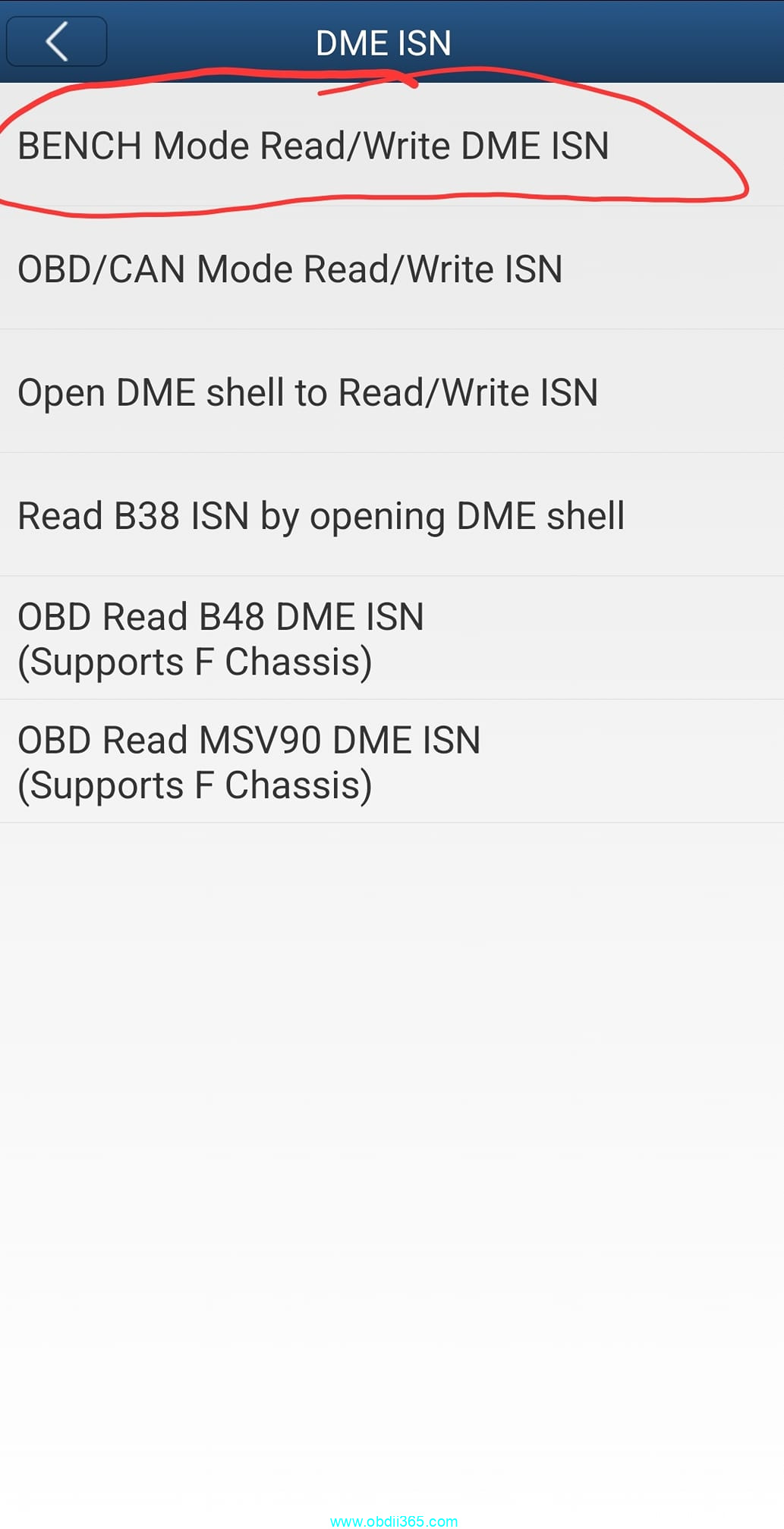 Yanhua Mini Acdp Bmw Msd81 Isn 3