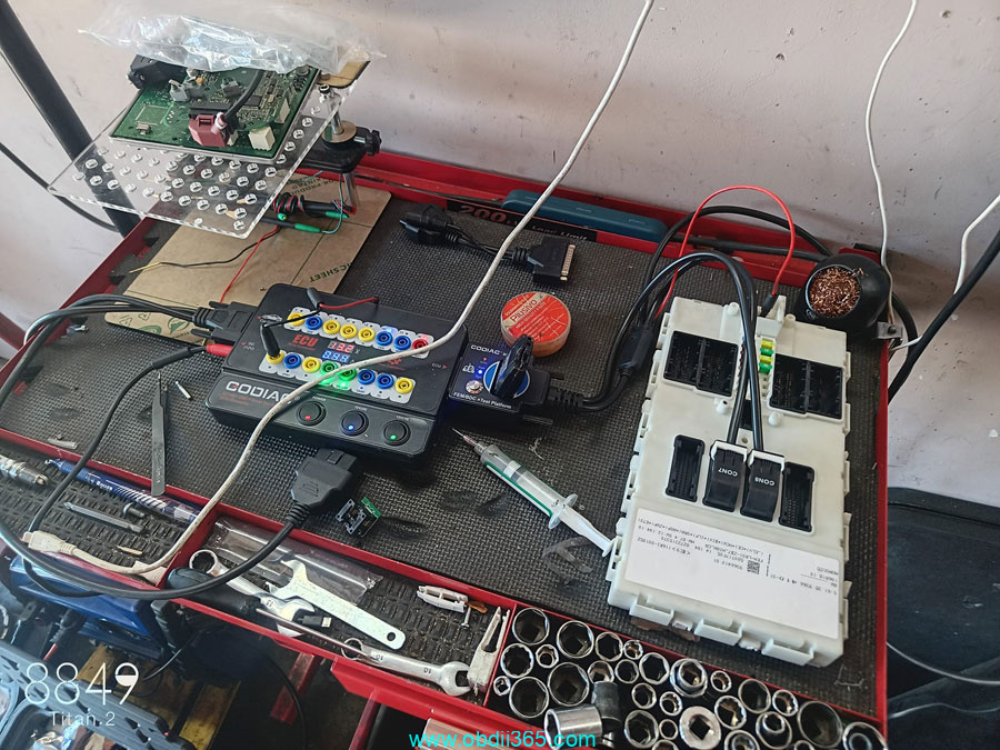 Autel Im608 BMW FEM F30 Fail To Process Ecu 1