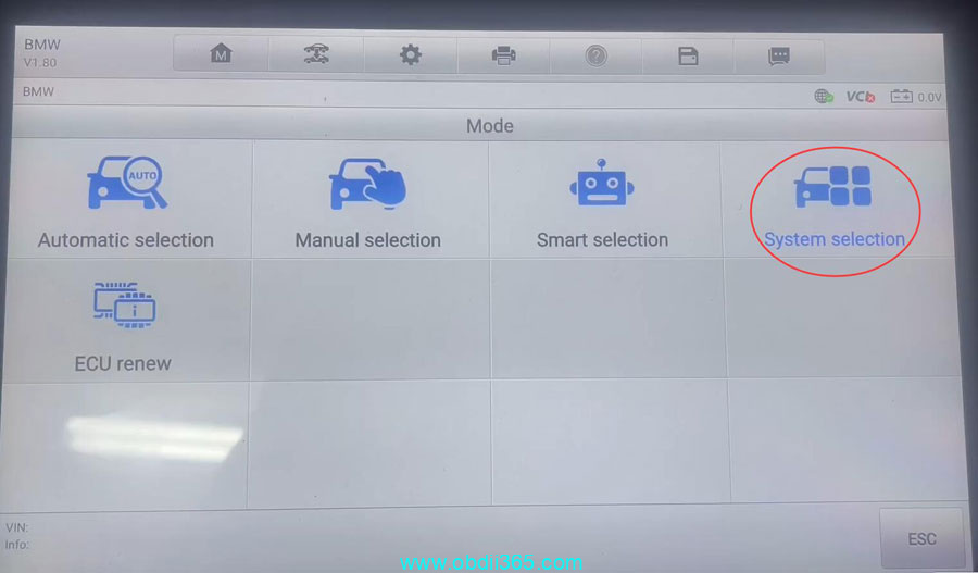 Autel Im608 BMW FEM F30 Fail To Process Ecu 4