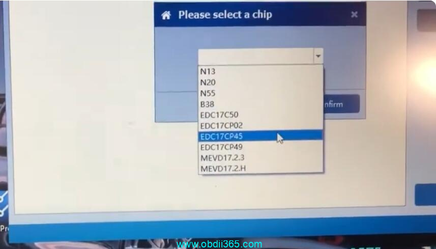CGDI BMW Read ISN DDE BMW EDC17cp45 4