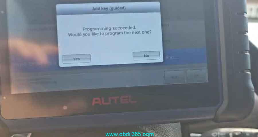 Autel Im508 Kia 2021 Telluride Key 11