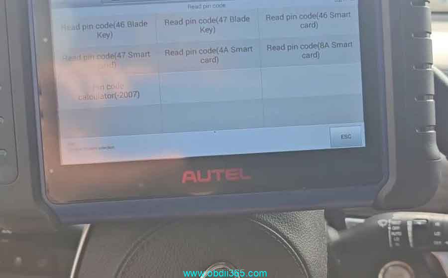 Autel Im508 Kia 2021 Telluride Key 3