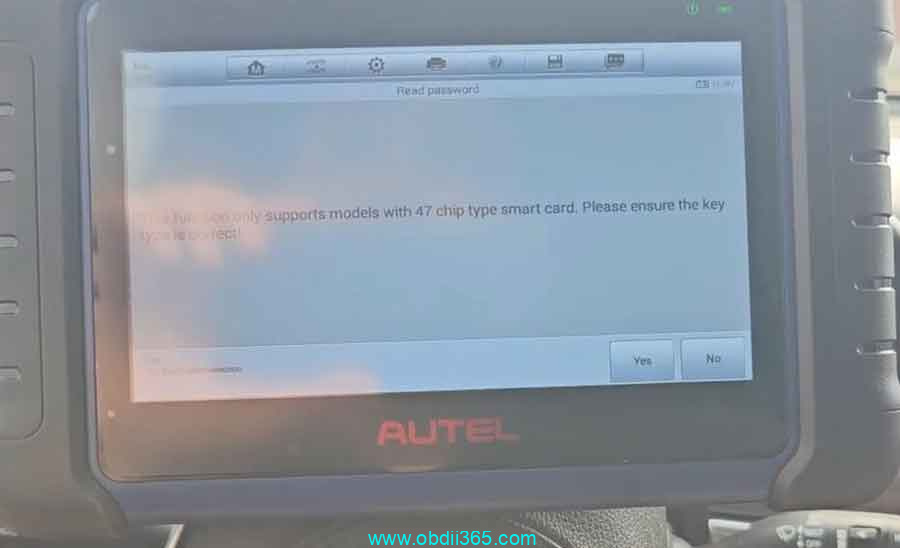 Autel Im508 Kia 2021 Telluride Key 4