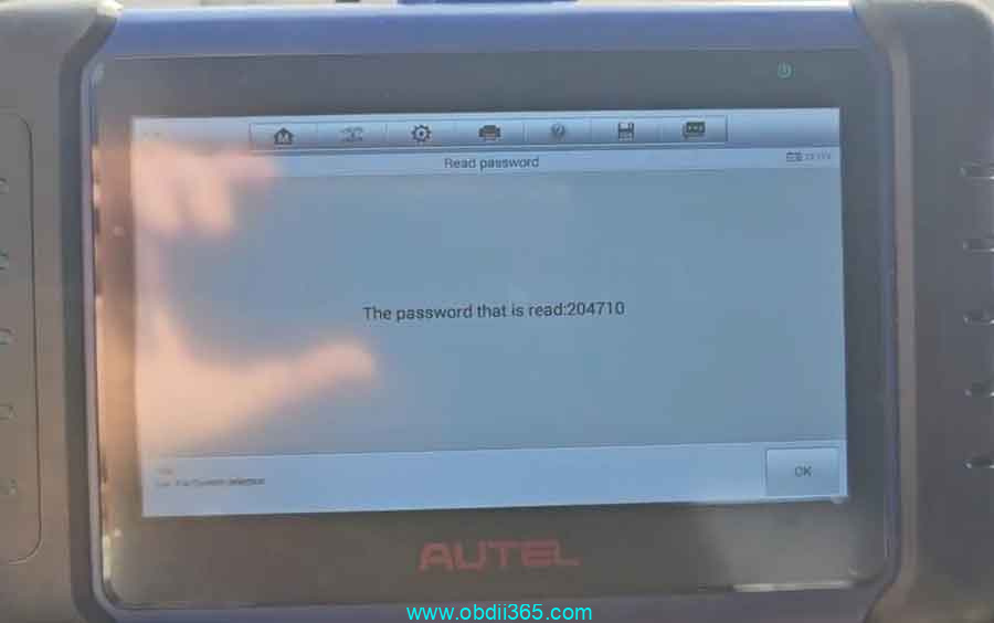 Autel Im508 Kia 2021 Telluride Key 5