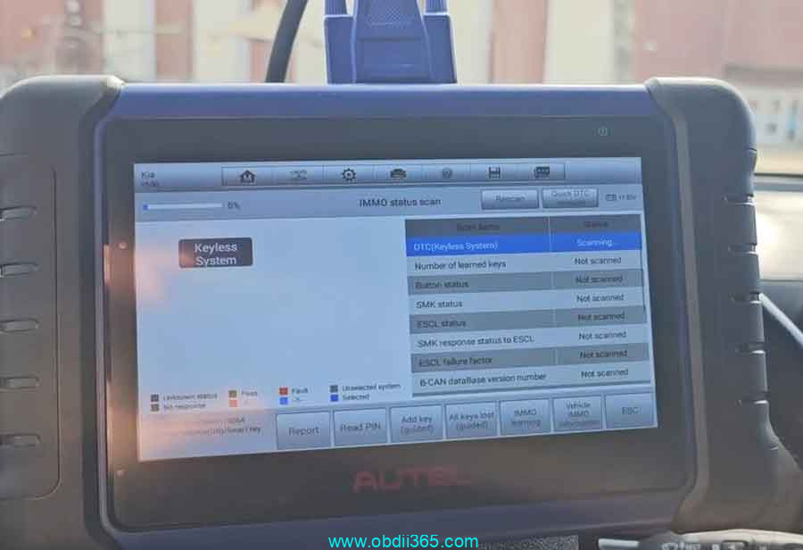 Autel Im508 Kia 2021 Telluride Key 7
