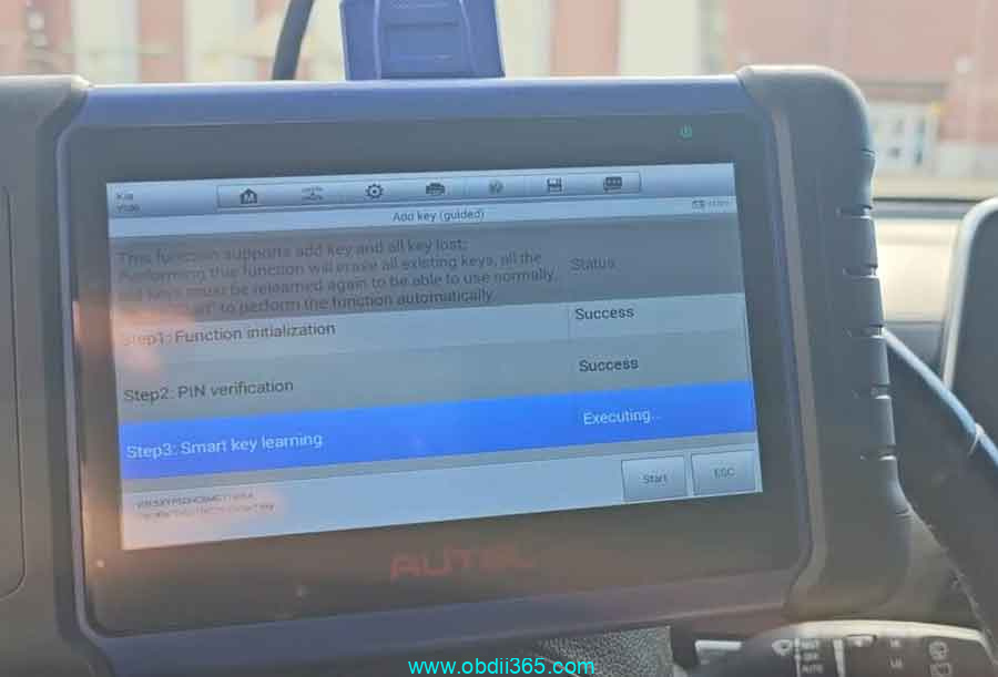 Autel Im508 Kia 2021 Telluride Key 9