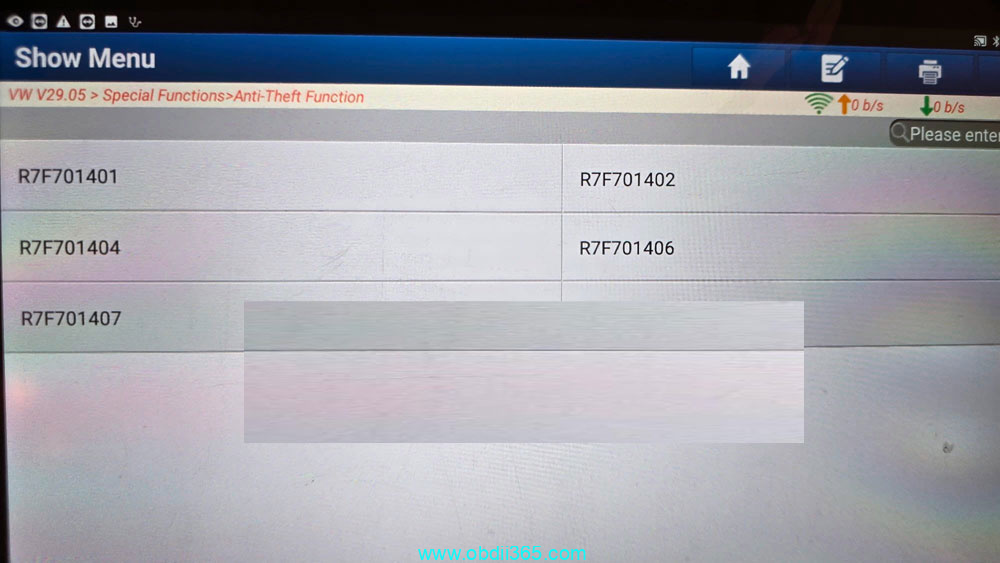 Launch X431 Mqb Rh850 5a Key 1