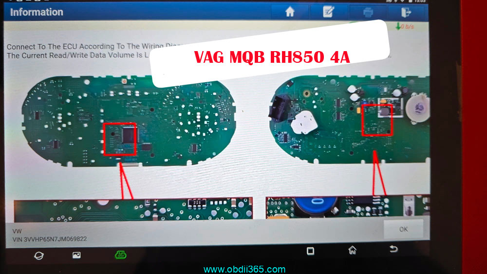 Launch X431 Mqb Rh850 5a Key 3