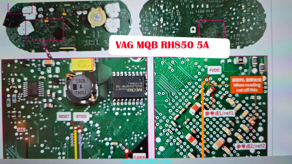 Launch X431 Mqb Rh850 5a Key 5