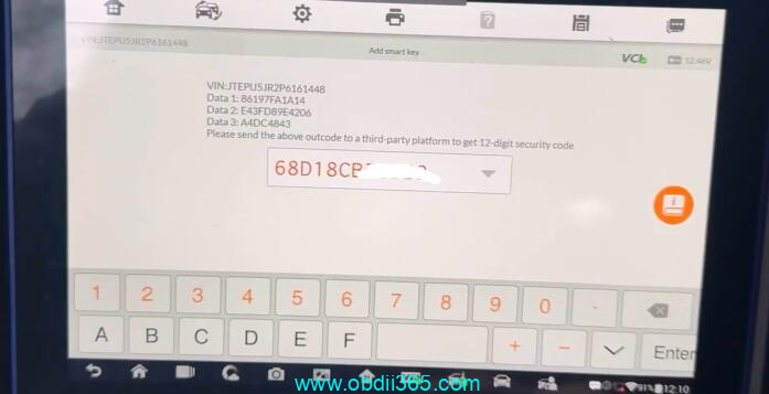 Autel IM608 Adds 2024 Toyota 4Runner Smart Key