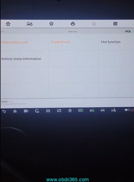 Autel IM608 Program 2021 Lexus RX450h All Keys Lost via OBD