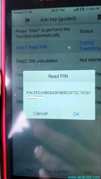 How to Add Renault Kadjar 2018+ Smart Key with Autel KM100?
