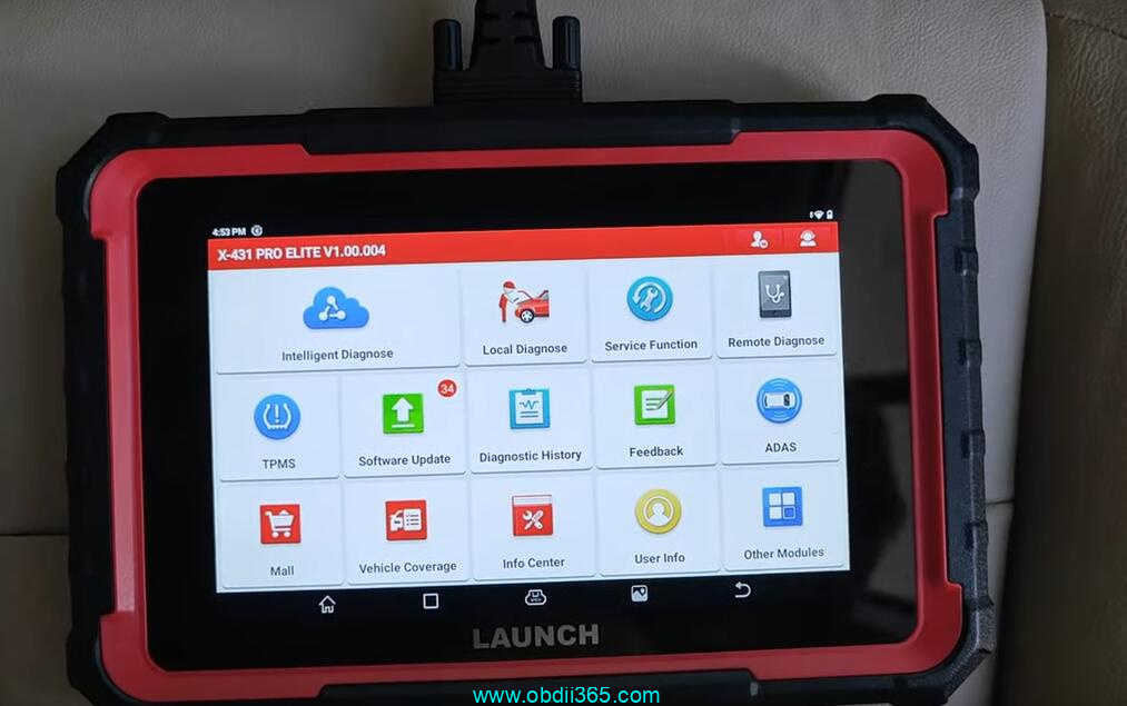 Launch X431 Pro Elite Add Key Toyota Rav4 Key 1