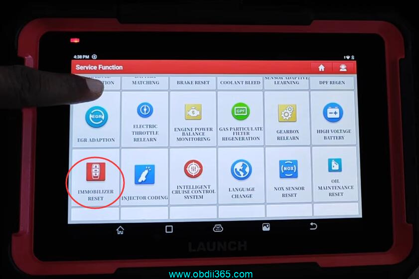 Launch X431 Pro Elite Add Key Toyota Rav4 Key 3